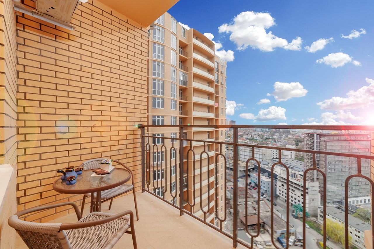 Family Apartments Aquamarine Of Arcadia โอเดสซา ภายนอก รูปภาพ
